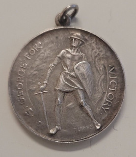 Anna Coleman Ladd St. George medal obverse