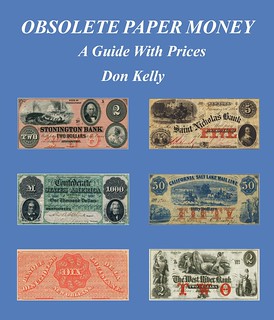 Kelly Obsolete Paper Money Guide book cover