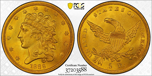 1838 Half Eagle