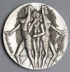 Salvador Dali 1978 Israel Peace Medal obverse
