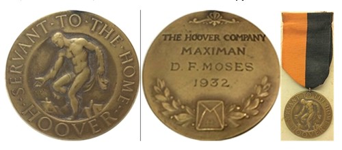 Hoover medal Moses 1932
