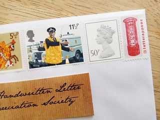 UK digital barcode stamp covered