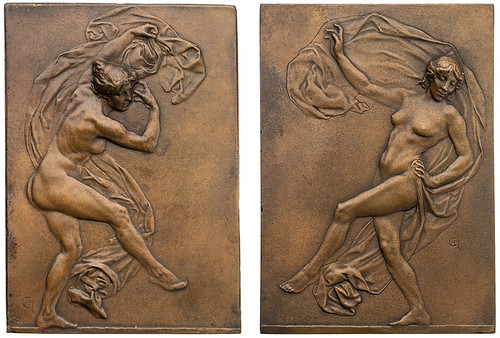 Danseuse I and II by Alexandre Charpentier