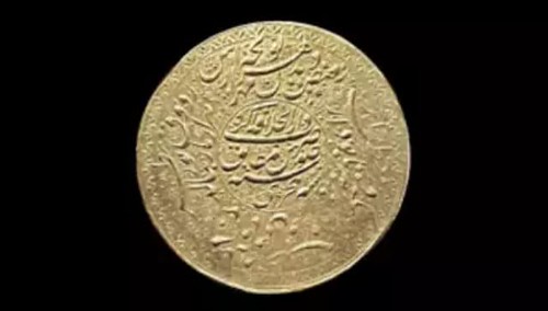 1000 tolas gold coin replica