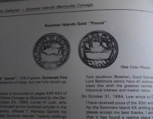 Garrett sale Sommers Island gold Pouind listing