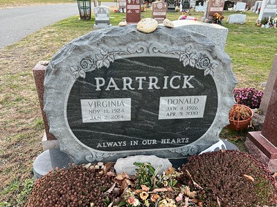 Donald Partrick Headstone