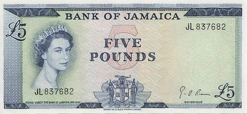 WBNA Sale 29 Lot 29233 Jamaica 1964 5 Pound