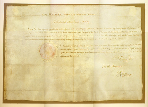 George Washington appointment of David Rittenhouse as Mint Director