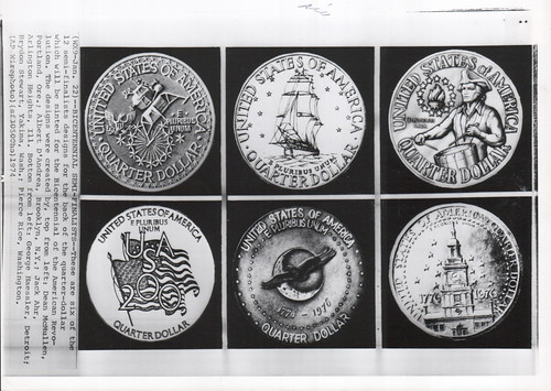 Bicentennial Coin Finalists 1-22-74