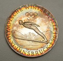 1964 Austria Winter Olympics 50 Schillings obverse