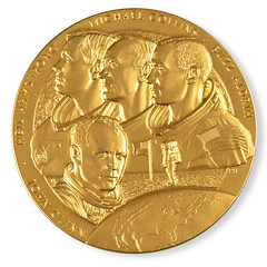 Aldrin New Frontier Congressional Gold Medal obverse