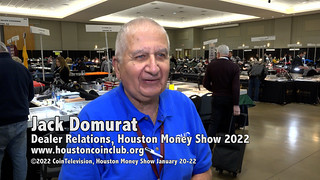 Jack Domurat of the Greater Houston Coin Club