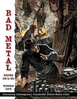 Bad Metal vol2 Silver 3-25 cents book cover