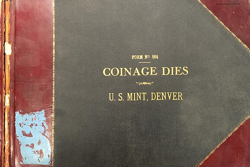 Denver Coin dies 1910-1925 record book