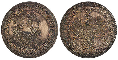 1626 Austria Leopold and Claudia Double Thaler