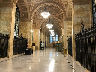 Cleveland Federal Reserve lobby