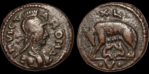 OSTROGOTHS Municipal coinage of Rome 40 nummi