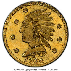 1924 Manitoba Gold Indian Head obverse