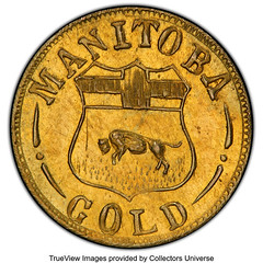 1924 Manitoba Gold Indian Head reverse
