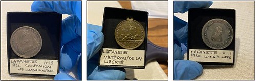 Massachusetts Historical Society Lafayette Medals