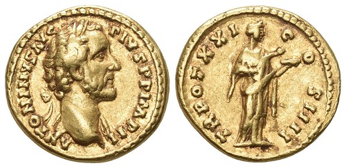 Antonius Pius Gold Aureus