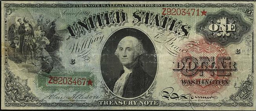 Stacks Bowers 2022-08 Lot 20529 1869 $1 Legal Tender Note