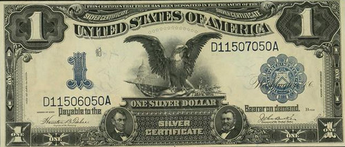 Stacks Bowers 2022-08 Lot 20530 1899 $1 Silver Certificate