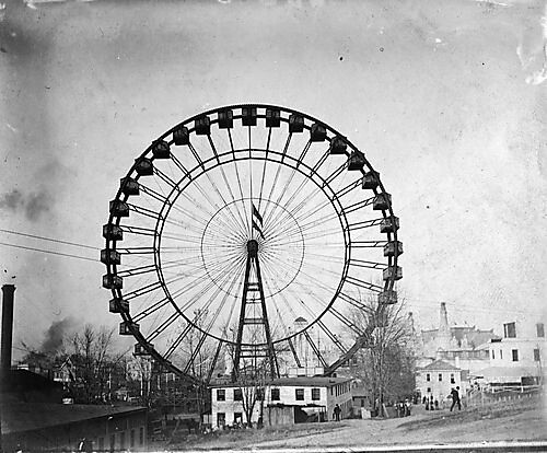 early model of the Ferris Wheel