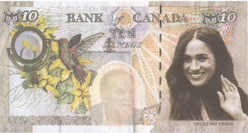 Harry of England-Ten Megs £10 banknote back