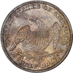 1839-O HAlf Dollar reverse