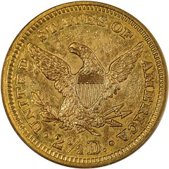1864 Quarter Eagle reverse
