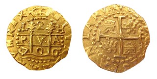 1715-Fleet-Society treasure coin