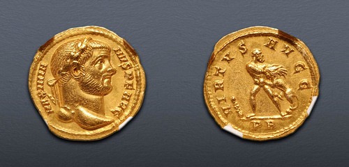 947_1 Maximian gold aurius