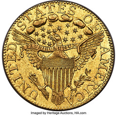 1795 Large Eagle five dollar gold reverse