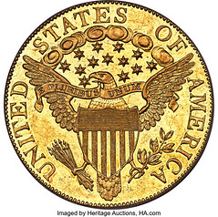 1804 Capped Bust Right eagle reverse