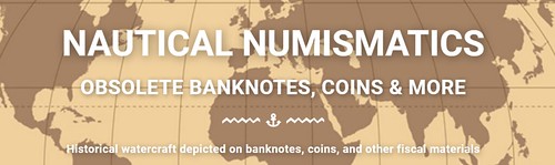 Nautical numismatics banner