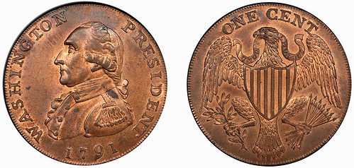 Washingtonia 02 1791 Large Eagle Cent