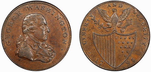 Washingtonia 07 1795 Liberty and Security Penny
