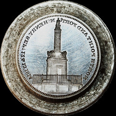 Lovett Washington Battle Monument medal obv die