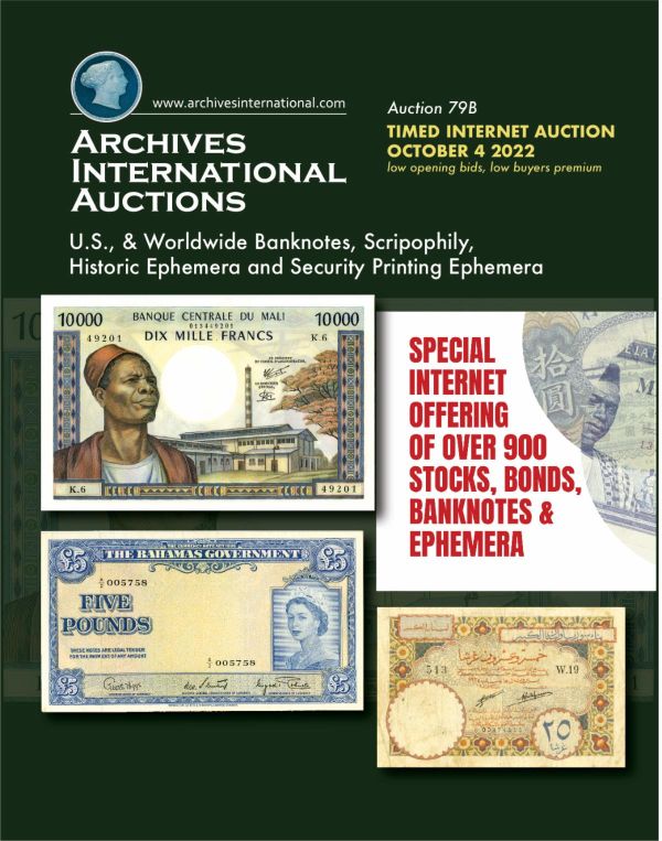 Archives International Sale 79b cover front