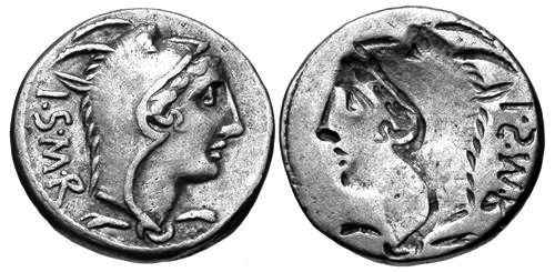 14. Brokage #2, Roman Republic denarius