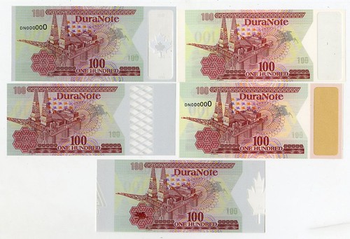 AIA Sale 79b Lot 1030 DuraNote Polymer Advertising Notes