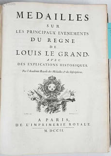 Lot 295 Louis XIV numismatic books 2