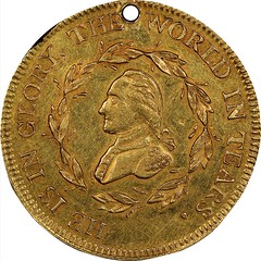 Funeral Urn Medal in Gold obverse