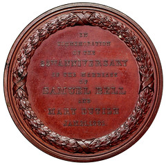 Samuel and Mary Bell medal reverse