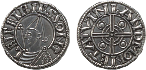 Shire Leif Ericsson Silver Penny circa 2004
