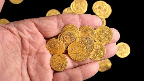 Byzantine coins found in Israel