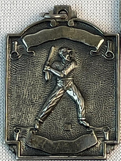 Silver Baseball Medal obverse