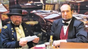 PAN Civil War Showcase Sherman and Lincoln