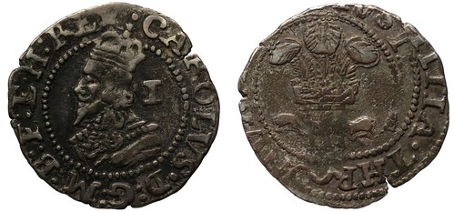 GM25219 Bristol Charles I silver Penny